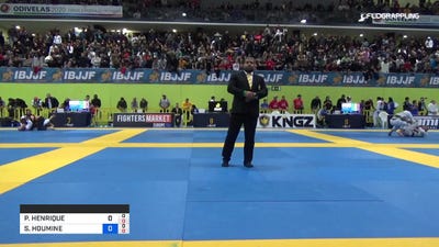 PEDRO HENRIQUE vs SEIF-EDDINE HOUMINE 2019 European Jiu-Jitsu IBJJF Championship