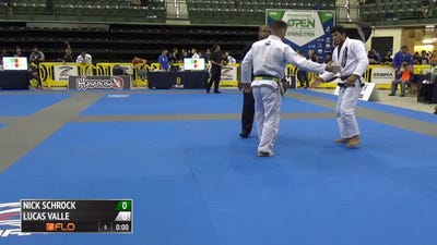 Lucas Barbosa vs Nick Schrock IBJJF 2016 Chicago Summer Open
