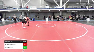 285 lbs Round Of 32 - Brandon Whitman, North Carolina vs Ryan Catka, Naval Academy