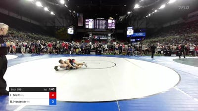 138 lbs Rnd Of 128 - Luke Nieto, New York vs Blake Hostetter, Pennsylvania