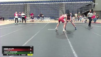 160 lbs Round 9 (10 Team) - Aiden Allen, Riverheads vs Monty McShane, Legend Wrestling