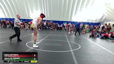 210 lbs Finals (2 Team) - Braylon Wright, Ohio Gold 10k vs Zach Leftwich, Noke Wrestling RTC