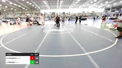 165 lbs 3rd Place - Samuel Almedina, Mat Assassins vs Jake Maddox, Team Shutt Bowman