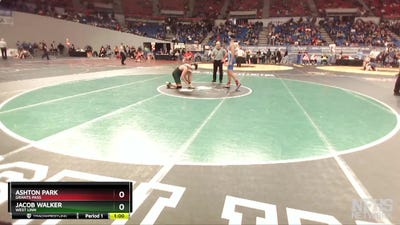 6A-157 lbs Cons. Round 2 - Ashton Park, Grants Pass vs Jacob Walker, West Linn