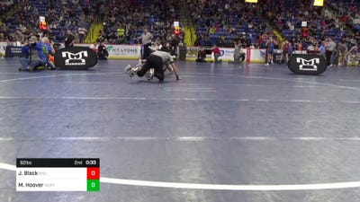 92 lbs Round Of 32 - William Edwards, West Branch vs Ethan Wodrig, Hughesville