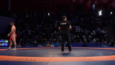 97 kg Quarterfinal, Azret Shogenov vs Alikhan Zhabrailov