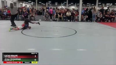 52 lbs Round 3 (10 Team) - Lucas Krause, Fair Lawn Cutters vs Ziyan Muhammad, Rangers WC