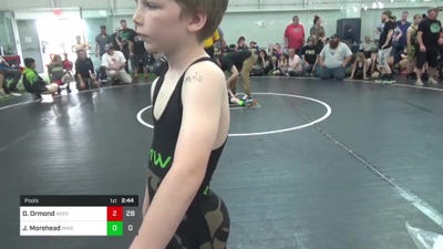 55 lbs Pools - Oscar Ormond, Ares W.C. (MI) vs Jaxon Morehead, Mineral Wells Bulldawgs