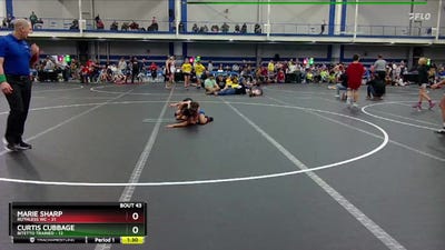 100 lbs Round 9 (10 Team) - Marie Sharp, Ruthless WC vs Curtis Cubbage, Bitetto Trained