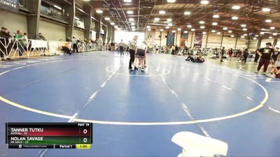 130 lbs Rd# 2 10:30am Friday - Nolan Savage, PA Gold vs Tanner Tutku, M2TCNJ