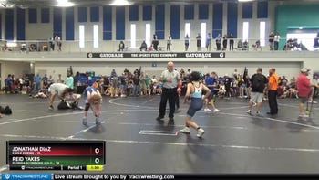 110 lbs Round 7 (8 Team) - Jonathan Diaz, Eagle Empire vs Reid Yakes, Florida Scorpions Gold