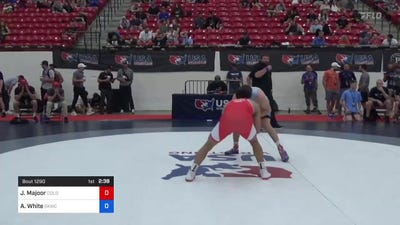 74 kg Rnd Of 64 - Javani Majoor, Colorado Top Team Wrestling Club vs Anthony White, Skwc-rtc