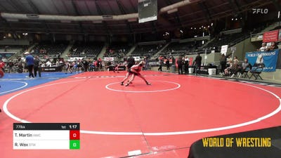 77 lbs Final - Ty Martin, IAWC vs Rylen Wax, Burnett Trained Wrestling