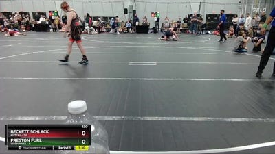 130 lbs Round 2 (4 Team) - Beckett Schlack, M2TCNJ vs Preston Furl, Warhawks