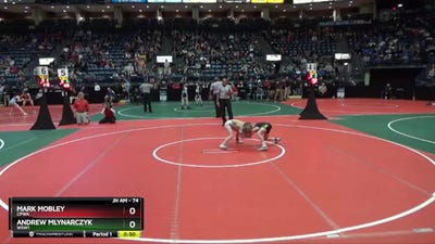74 lbs Cons. Round 7 - Mark Mobley, CPWA vs Andrew Mlynarczyk, WSW1
