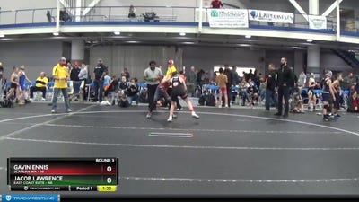 96 lbs Round 3 (8 Team) - Jacob Lawrence, East Coast Elite vs Gavin Ennis, Scanlan WA