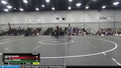 285 lbs Round 1 (8 Team) - Jacob Walker, Iowa vs Dillan Johnson, Illinois