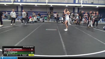 140 lbs Finals (2 Team) - Anthony Capenegro, Iron Horse vs Ray Fitzgerald, PA Alliance Red