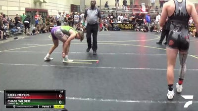 155 lbs Round 1 (6 Team) - Chase Wilder, Lowell WC vs Steel Meyers, Untouchables