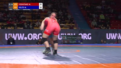 65kg - Mallory Velte, USA vs Mahiro Yoshitake, JPN