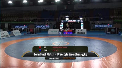 97 kg Alireza Mohammad KARIMI, IRI vs Ibrahim CIFTCI, TUR
