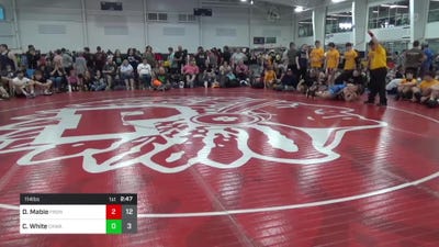 114 lbs Pools - Dj Mabie, Front Royal W.C. vs Cullen White, Ckwa