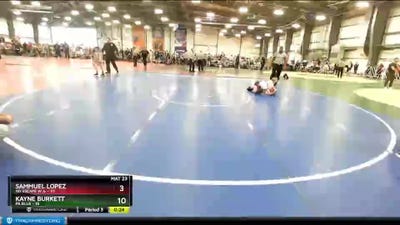 100 lbs Rd# 6- 9:00am Saturday Final Pool - Luka Momcilov, No Escape W.A. vs Hayden Leet, PA Blue