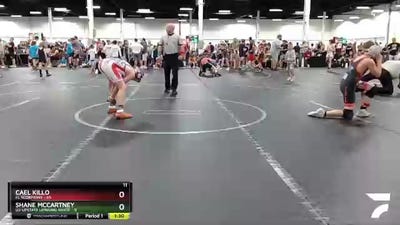 110 lbs Round 2 (8 Team) - Shane McCartney, U2 Upstate Uprising White vs Cael Killo, FL Scorpions