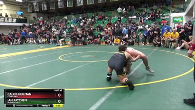 190 lbs Champ. Round 2 - Calob Heilman, LOVELAND vs Ian Patchen, MONROEVILLE