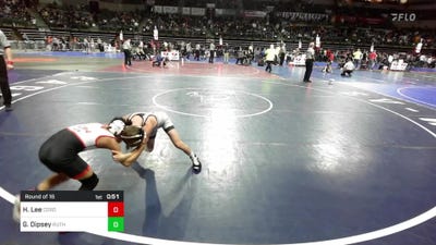 70 lbs Round Of 16 - Hunter Lee, Cordoba Trained vs Georgie Dipsey, Ruthless