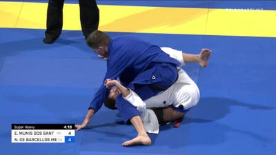 ERICH MUNIS DOS SANTOS vs NICHOLAS DE BARCELLOS MEREGALI 2022 World Jiu-Jitsu IBJJF Championship