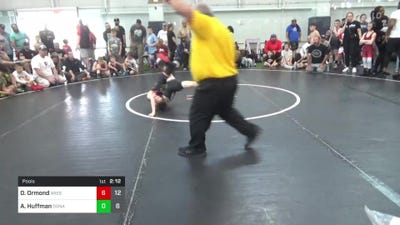 55 lbs Pools - Oscar Ormond, Ares W.C. (MI) vs Andrew Huffman, Donahue W.A.