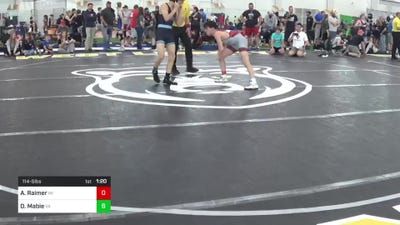 114-S lbs Quarterfinal - Asher Raimer, MI vs Dj Mabie, VA