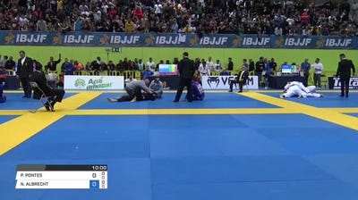 PATRICK GAUDIO vs NATHAN ALBRECHT MENDELSOHN 2018 European Jiu-Jitsu IBJJF Championship