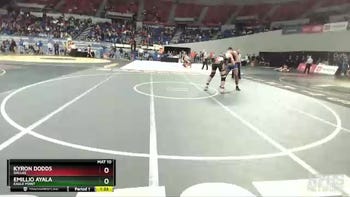 5A-220 lbs Champ. Round 1 - Kyron Dodds, Dallas vs Emillio Ayala, Eagle Point