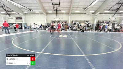 197 lbs Quarterfinal - Nick Lodato, Edinboro vs Luke Stout, Princeton