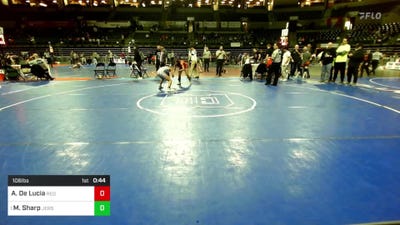 106 lbs Final - Alessia De Lucia, Red Nose Wrestling School vs Marie Sharp, Jersey 74