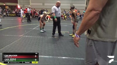 90 lbs Round 2 (6 Team) - Cade Riddle, Untouchables vs Cam Brucker, BadBass