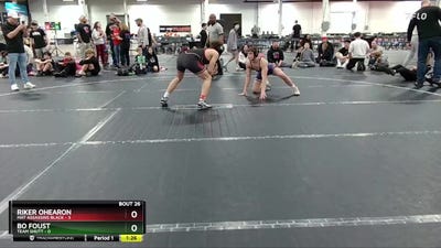 130 lbs Round 7 (8 Team) - Bo Foust, Team Shutt vs Riker Ohearon, Mat Assassins Black