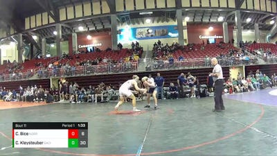 170 lbs Round 3 (8 Team) - Colin Kleysteuber, Garden City vs Cooper Bice, Norris