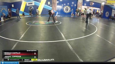145 Gold Quarterfinal - Jamaal Coppedge, Camden vs Ronald Castillo, Braddock