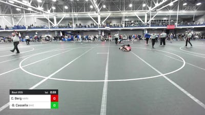 165 lbs Round Of 32 - Cael Berg, Harvard vs Brevin Cassella, Binghamton University