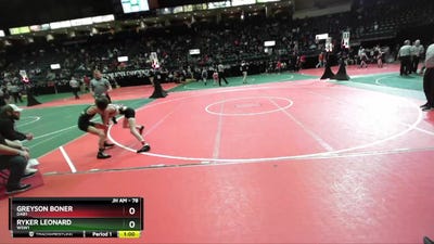 78 lbs Semifinal - Ryker Leonard, WSW1 vs Greyson Boner, DAB1
