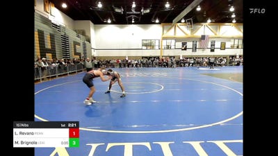 157A lbs Rr Rnd 1 - Lucas Revano, Penn vs Max Brignola, Lehigh