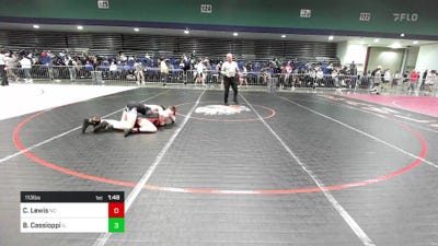 113 lbs Round Of 128 - Colton Lewis, NC vs Bruno Cassioppi, IL
