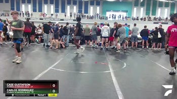84 lbs Round 7 (8 Team) - Carlos Rodriguez, Florida Scorpions Black vs Case Gustafson, Florida Scorpions Gold