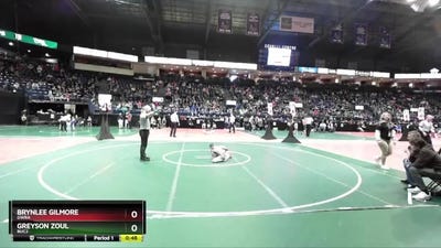 70 lbs Cons. Round 5 - Brynlee Gilmore, GWRA vs Greyson Zoul, BUC2