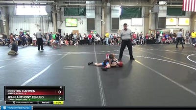 72 lbs Round 3 - Preston Hammen, Askren WA Red vs John Anthony Fenulo, Team Germantown