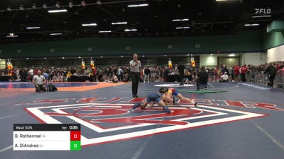 113 lbs Consi Of 8 #1 - Brock Rothermel, PA vs Anthony DiAndrea, NJ