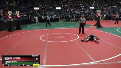 74 lbs Champ. Round 2 - Xander Webber, BEAST1 vs Henry Smith, STR1